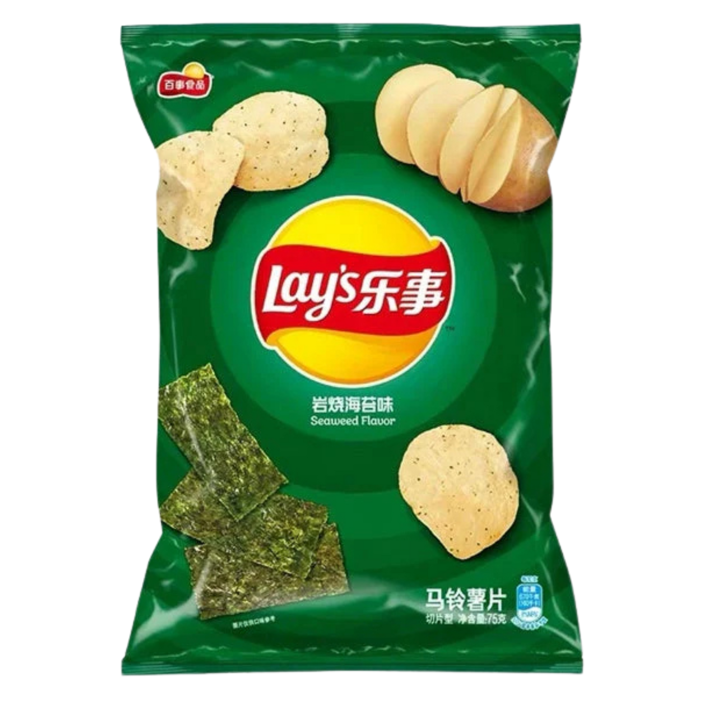 Lay's Rock-fired seaweed flavor