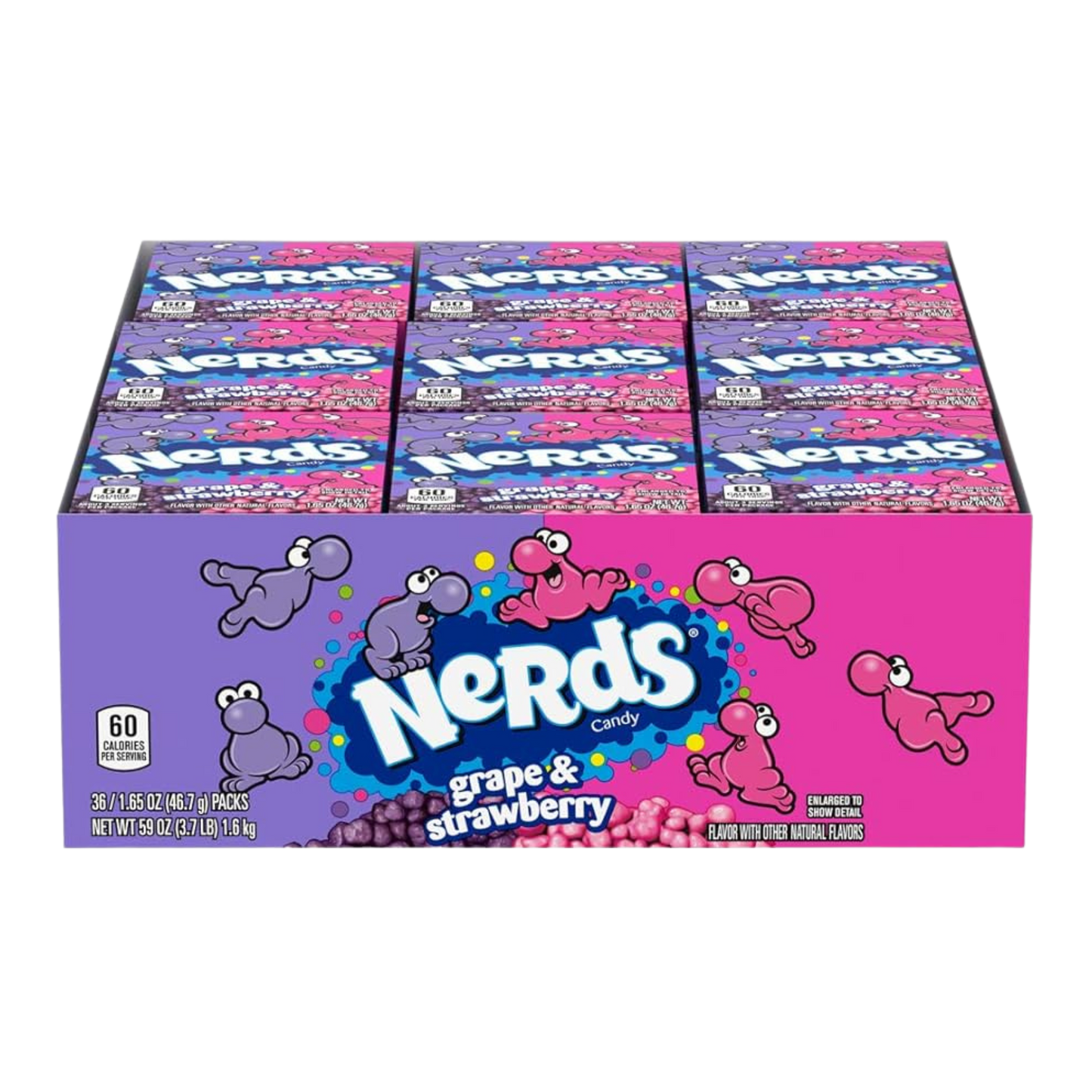 NERDS GRAPE/STRAWBERRY