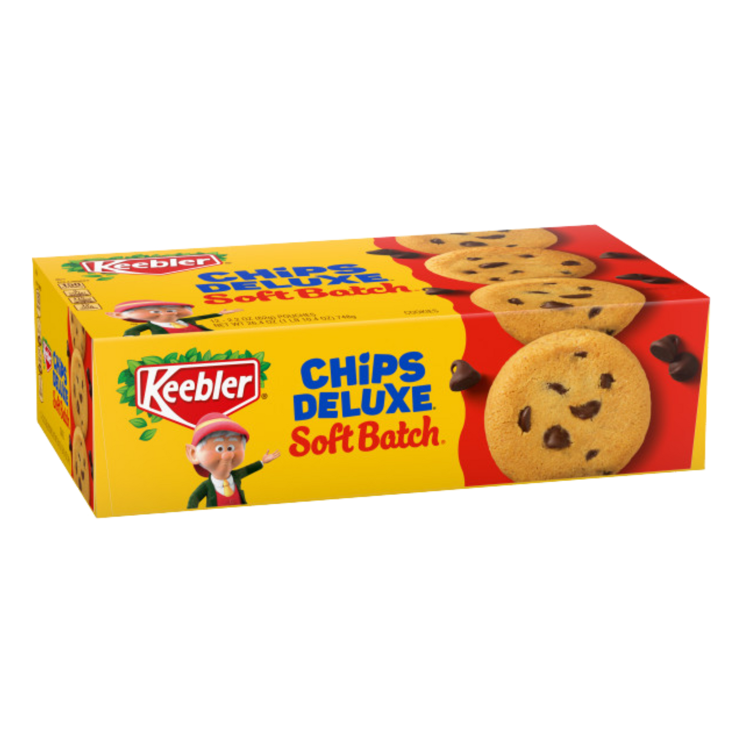 Keebler 4Pk Cookies Soft Batch Choc Chip 2.2oz