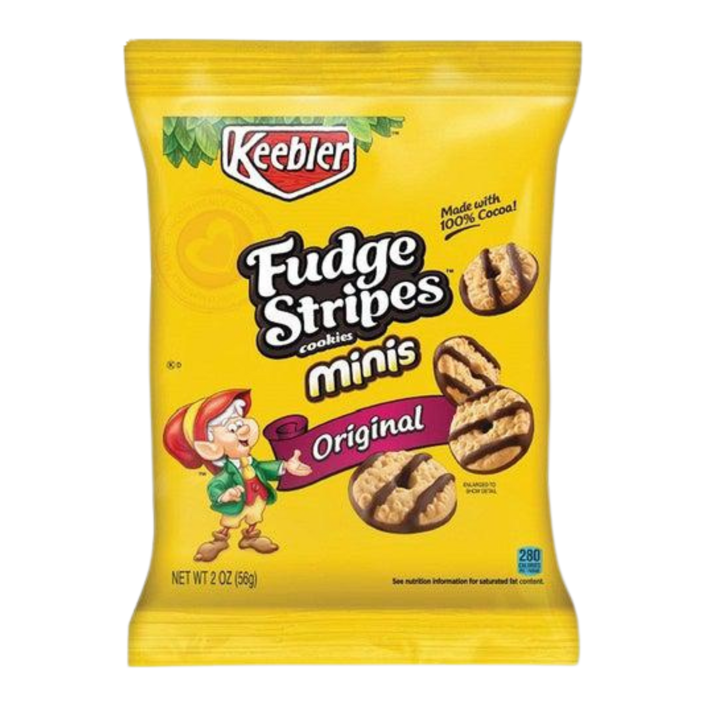 Keebler Mini Fudge Stripes Club 2 Oz