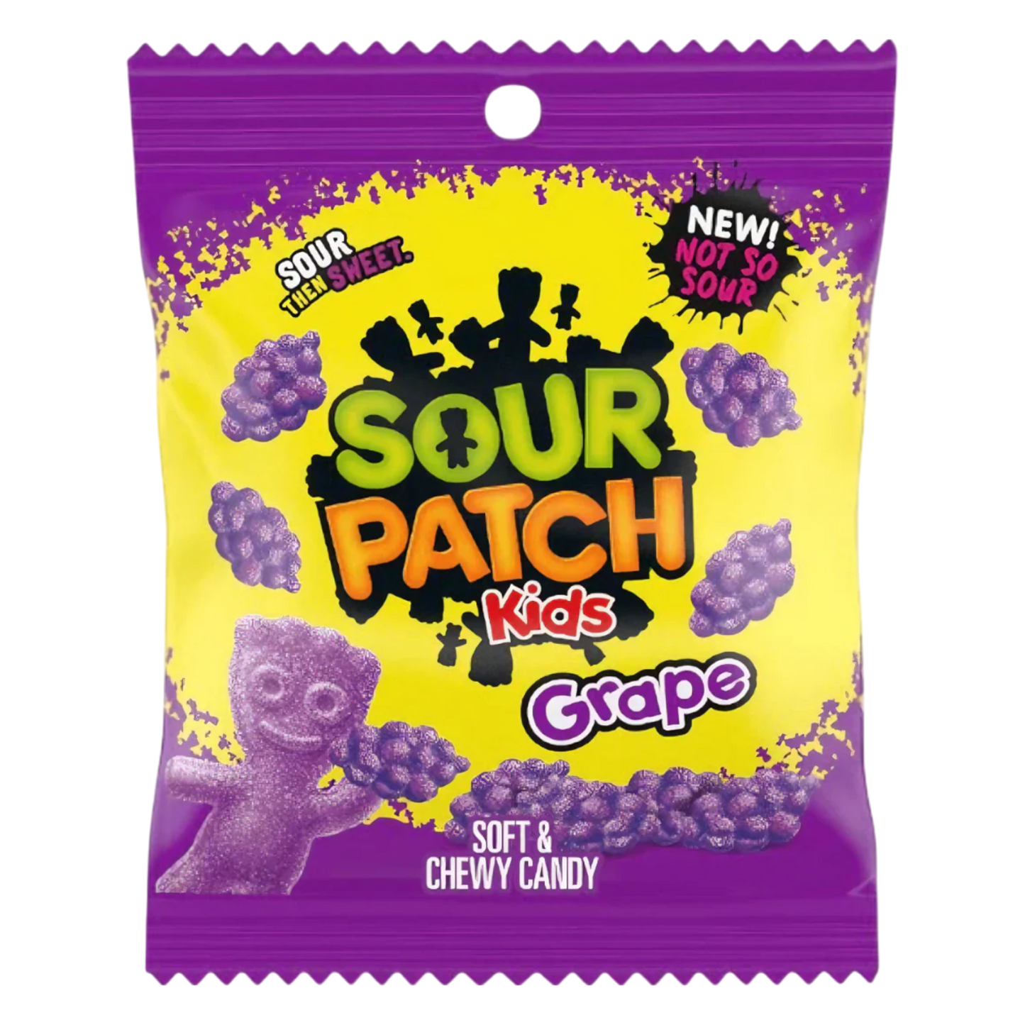 SOUR PATCH 3.58OZ PEG KIDS GRAPE