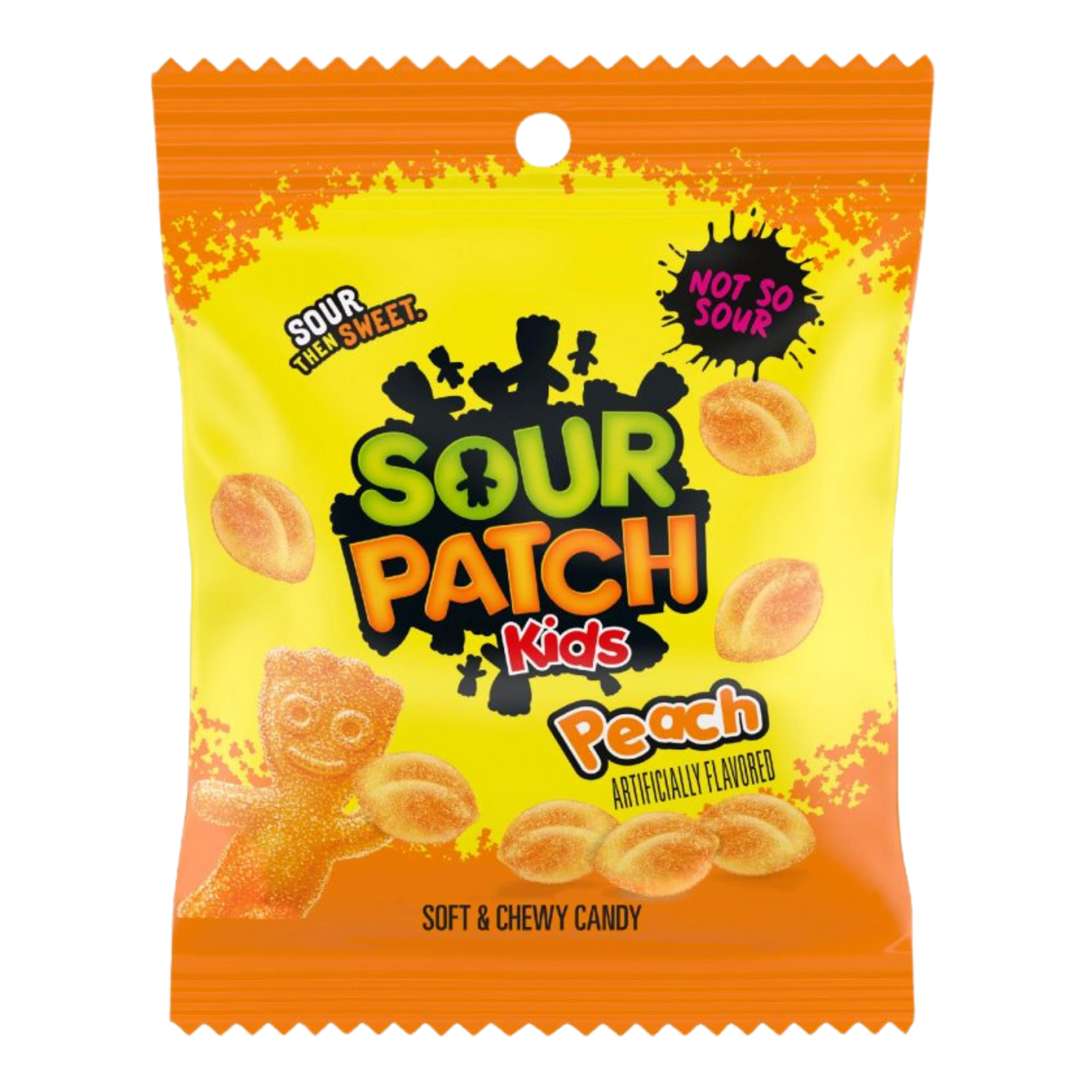 SOUR PATCH 3.6OZ PEG KIDS PEACH