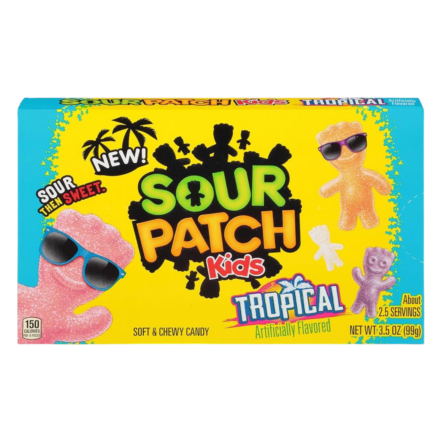SOUR PATCH KIDS TROPICAL 3.5OZ BOX