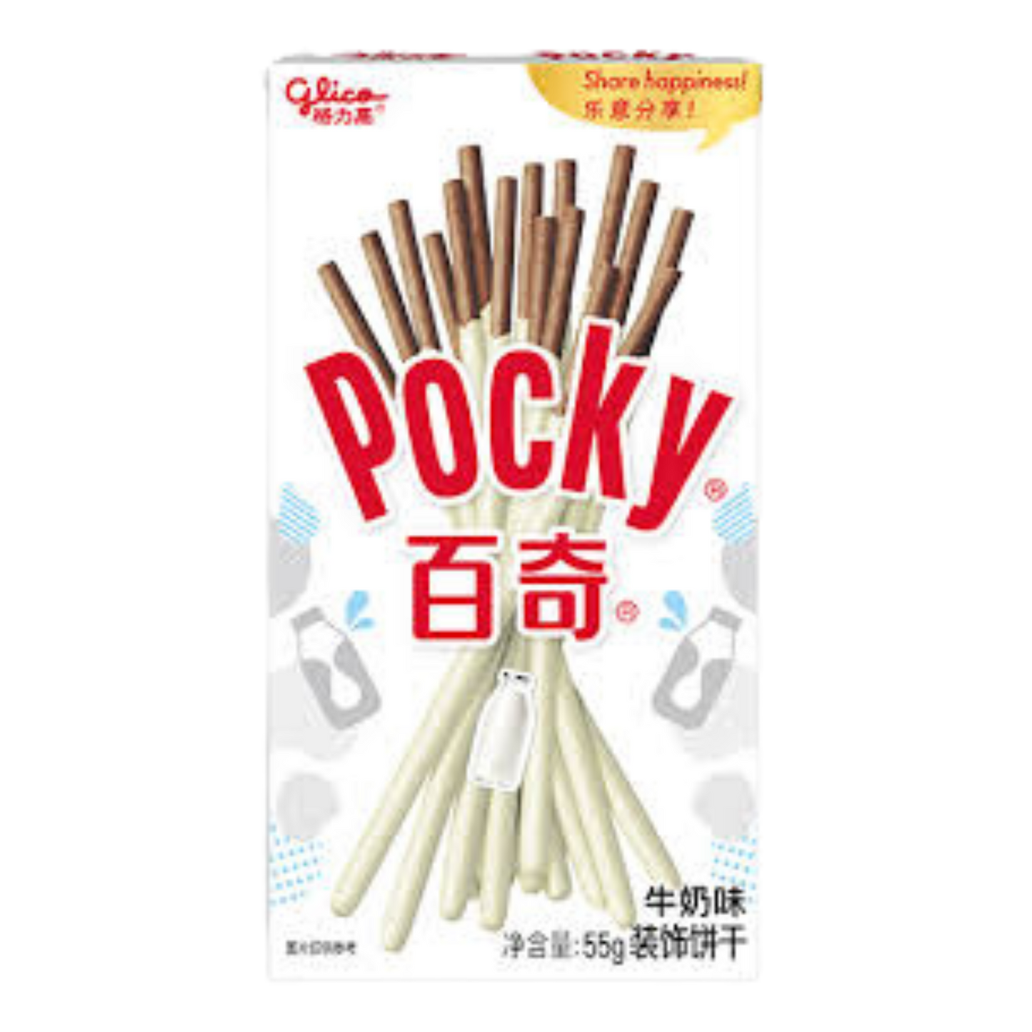 Pocky milk flavor