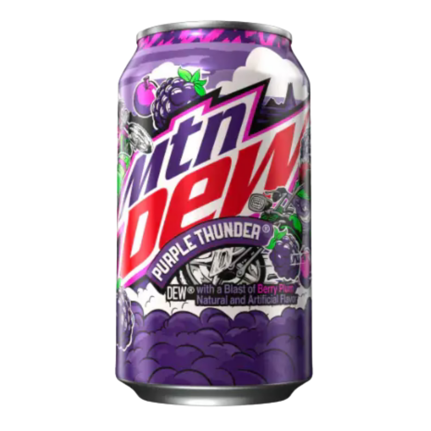 Mountain Dew purple thunder