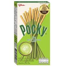 Pocky matcha flavor