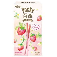 Pocky Milk strawberry flavor