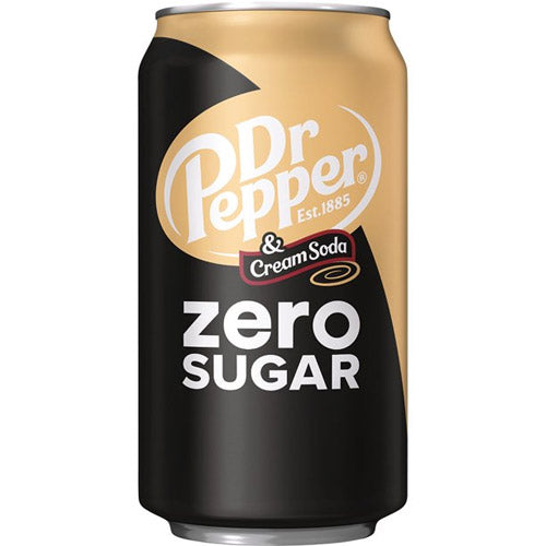 Dr Pepper Cream Soda Zero x 12 x 355ml