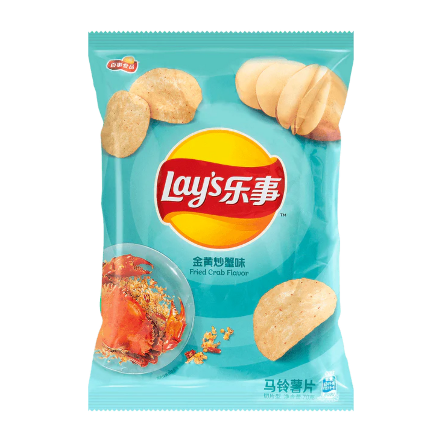 Lay's Golden Fried Crab Flavor