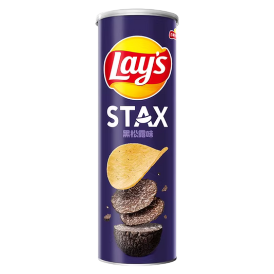 Lay's LAYS STAX BLACK TRUFFLE FLAVOR