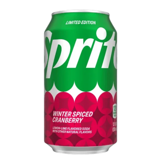 Sprite Winter Spiced Cranberry