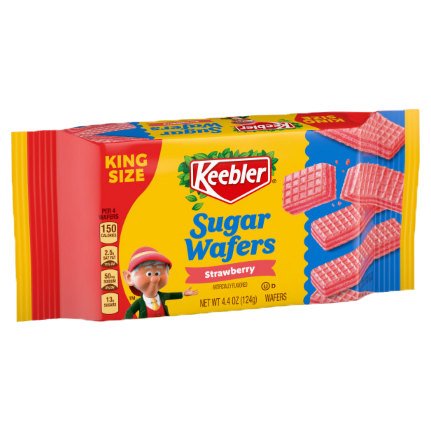 Keebler Sugar Wafers King Size Strawberry