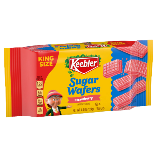 Keebler Sugar Wafers King Size Strawberry