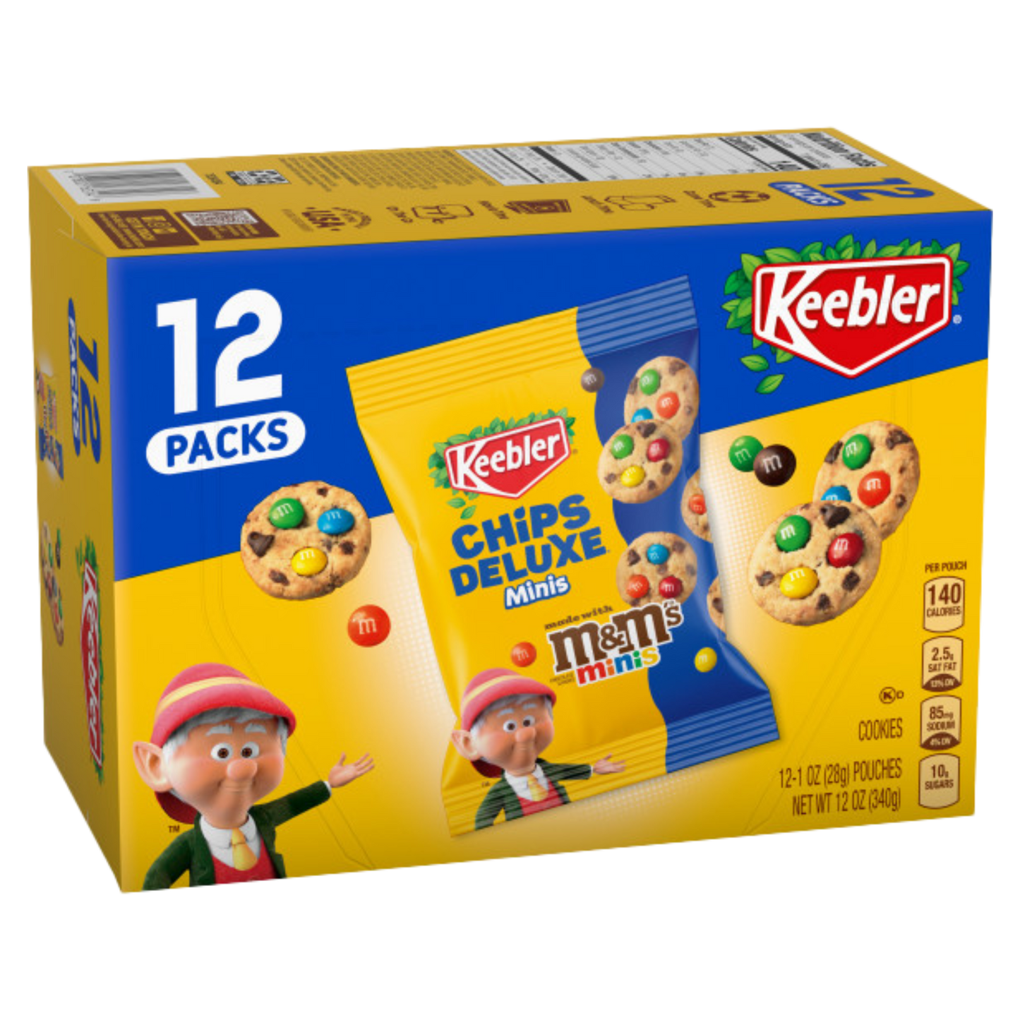 Keebler Bite Size Chips Deluxe M&M's Minis