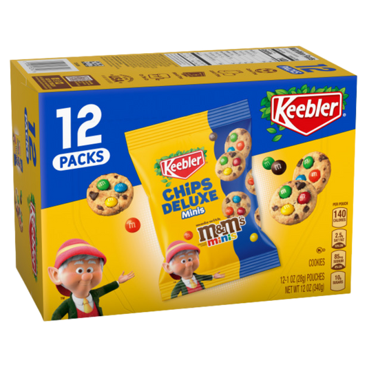 Keebler Bite Size Chips Deluxe M&M's Minis