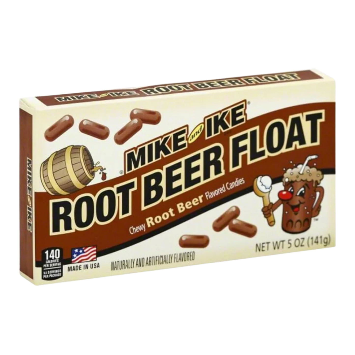 MIKE & IKE (BOX) ROOT BEER FLOAT
