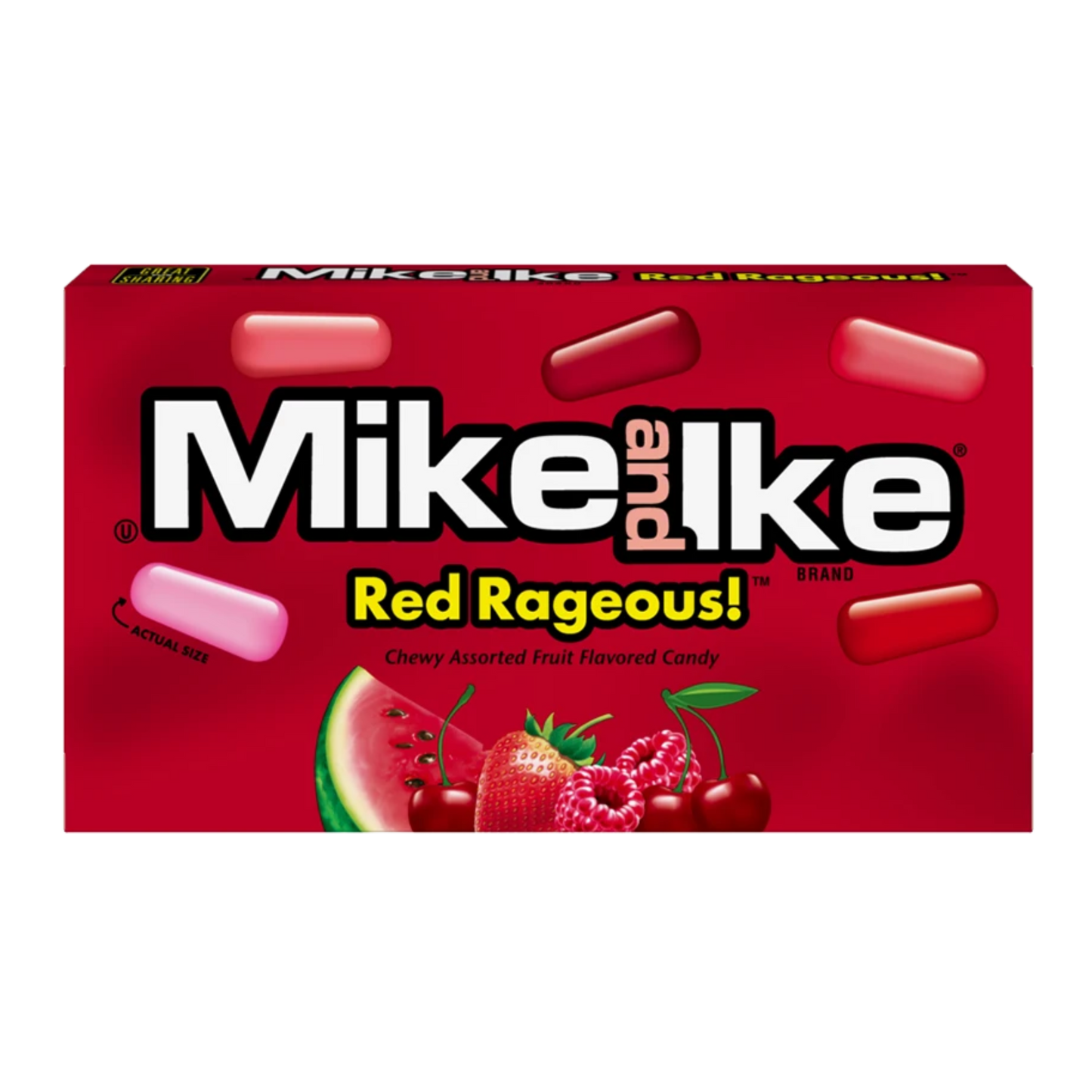 MIKE & IKE (BOX) RED RAGEOUS