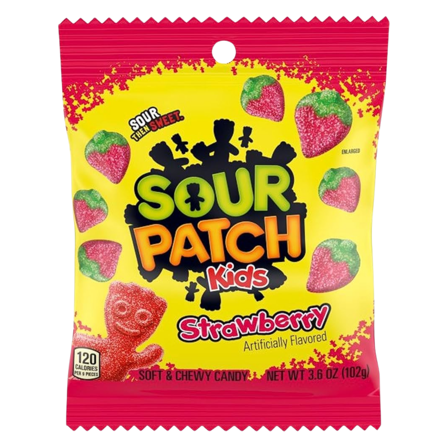 SOUR PATCH 3.6OZ PEG KIDS STRAWBERRY