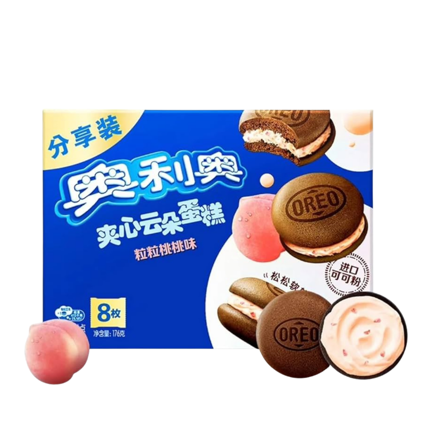 Oreo peach flavo