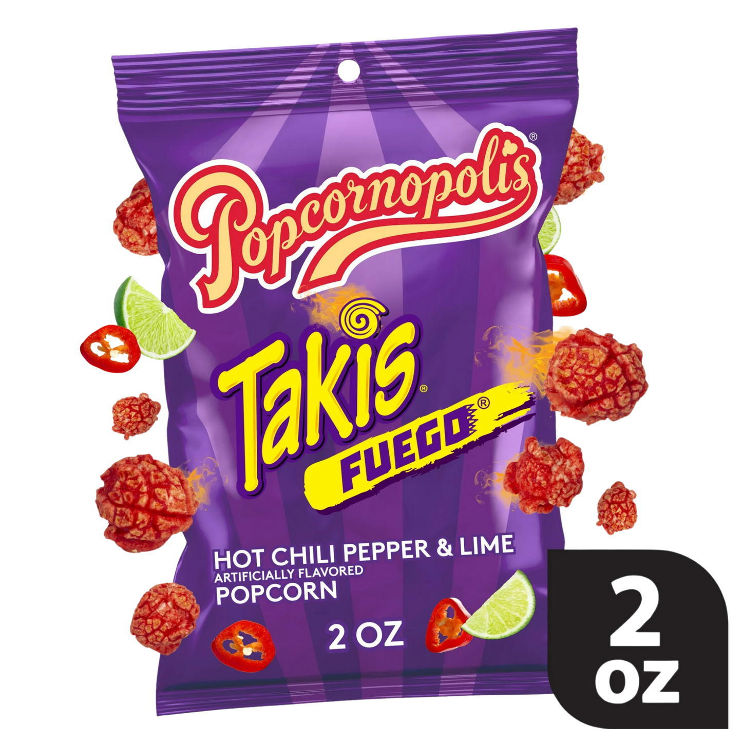 Popcornopolis Takis Fuego 2oz