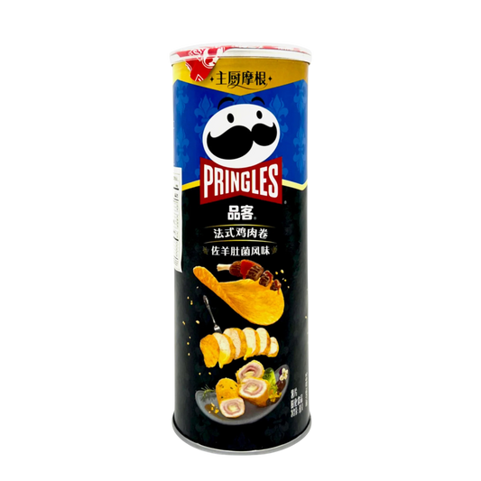 Pringles French chicken roll-Zomorel mushrooms
