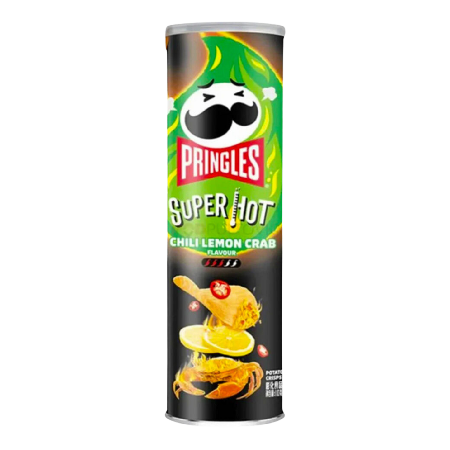 Pringles Chili Lemon Crab flavor