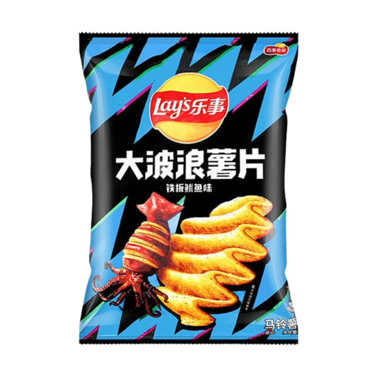 Lay's Sizzling Squid Flavor