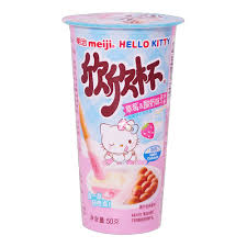 Meiji YanYan Strawberry & Yogurt flavor