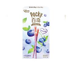 Pocky Milk blueberry flavor